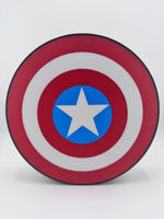 Captain America Shield LED Light USB Powered Wall Decor for Gamers