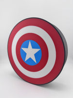 Captain America Shield LED Light USB Powered Wall Decor for Gamers