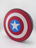 Captain America Shield LED Light USB Powered Wall Decor for Gamers