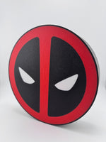 Deadpool LED Wall Light USB Powered Night Lamp