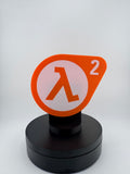 Half-Life 2 3D Printed Logo Magnet