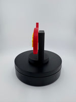 Hot Wheels Logo Display Magnet – 3D Printed Collectible