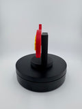 Hot Wheels Logo Display Magnet – 3D Printed Collectible