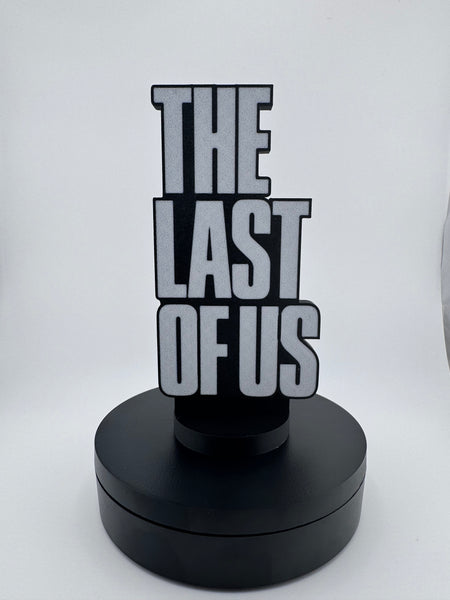 The Last of Us 3D Printed Logo – Magnet or Shelf Art Sign