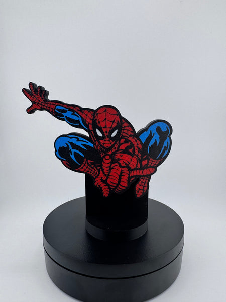 Spider-Man 3D Printed Logo Magnet – Marvel-Inspired Decor for Any Space
