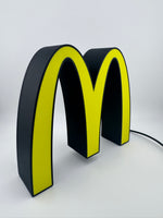 Mcdonald's LED Lamp Light Box Decor for Gaming Room, Stream Setup 3d Printed