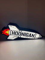 HOONIGAN LED Lamp Light Box Decor Gaming Room, Stream Setup 3d Printed