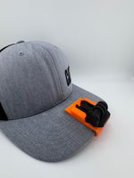 Hands-Free POV Hat Mount 3D Printed Brim Clip for Action Cameras