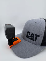 Hands-Free POV Hat Mount 3D Printed Brim Clip for Action Cameras