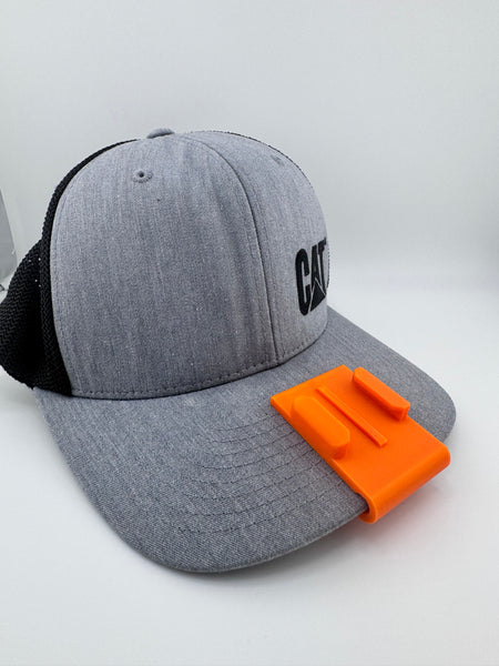 Hands-Free POV Hat Mount 3D Printed Brim Clip for Action Cameras